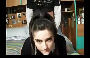 XXX لولا سامرز در دهان لعنتی کرد و سكس جامد مجاني توسط دو خروس سوراخ شد